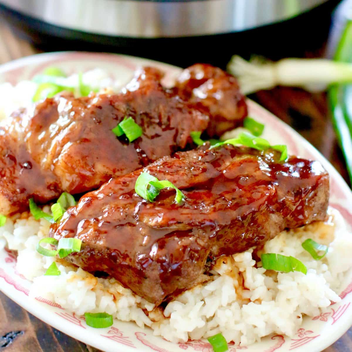 Instant Pot Korean BBQ Country Style Ribs (+Video)