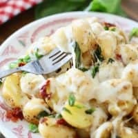 Cheesy Italian Potatoes and Gnocchi