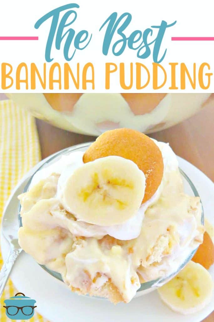 The Best Banana Pudding recipe from The Country Cook