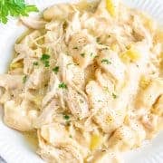 Crock Pot Chicken and Dumplings (+Video) - The Country Cook