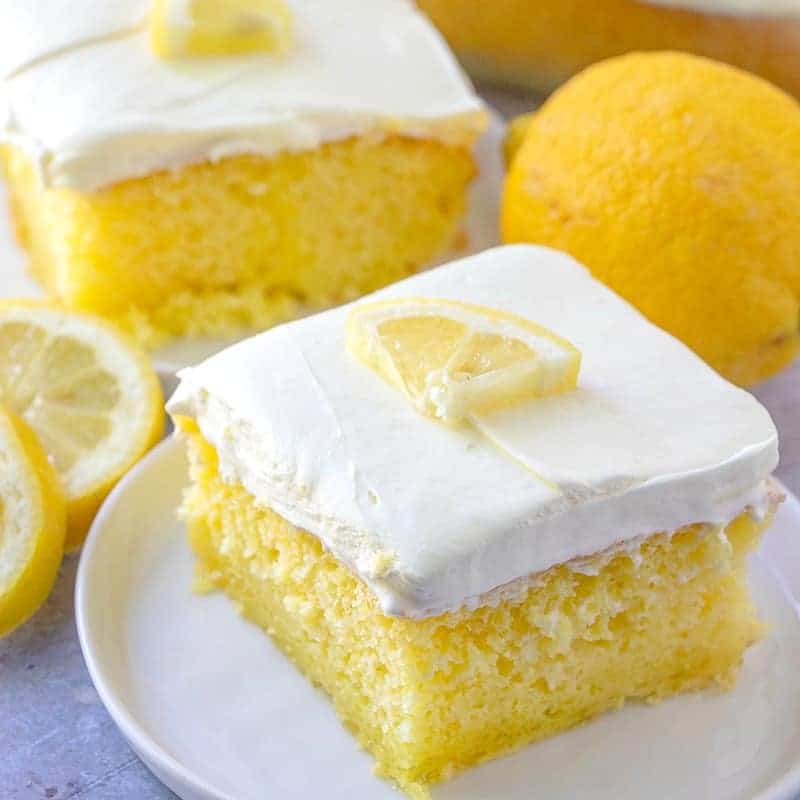 Lemon Poke Cake (+Video)