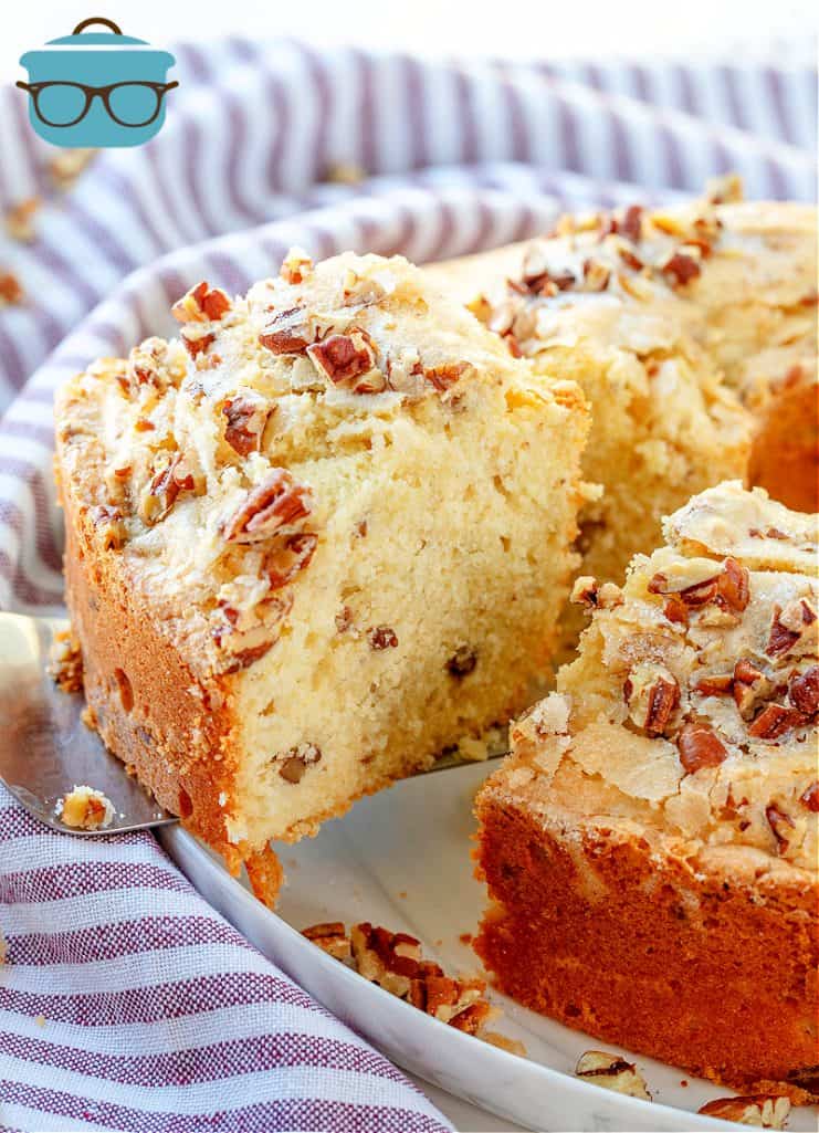 Southern Pecan Pound Cake Video The Country Cook