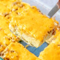 Breakfast Hash Brown Casserole recipe from The Country Cook.