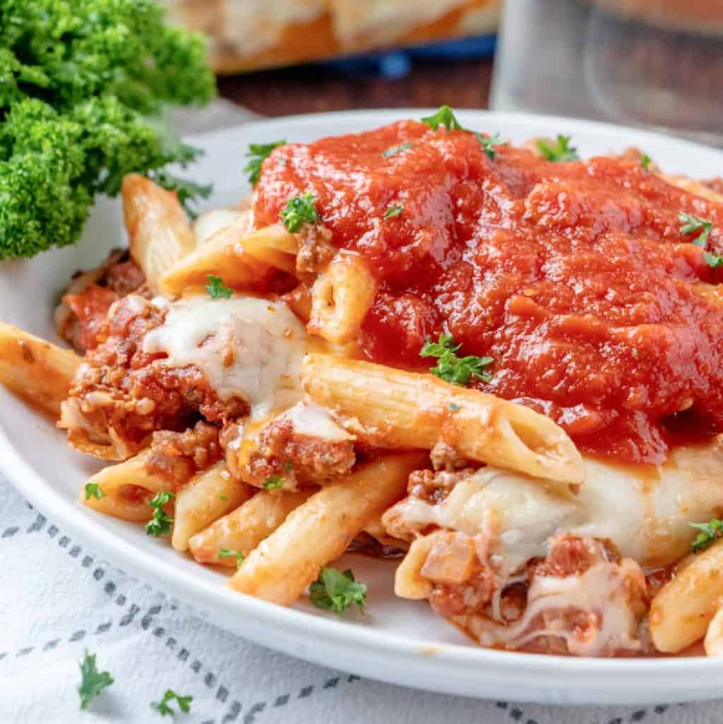 The Best Baked Ziti recipe from The Country Cook