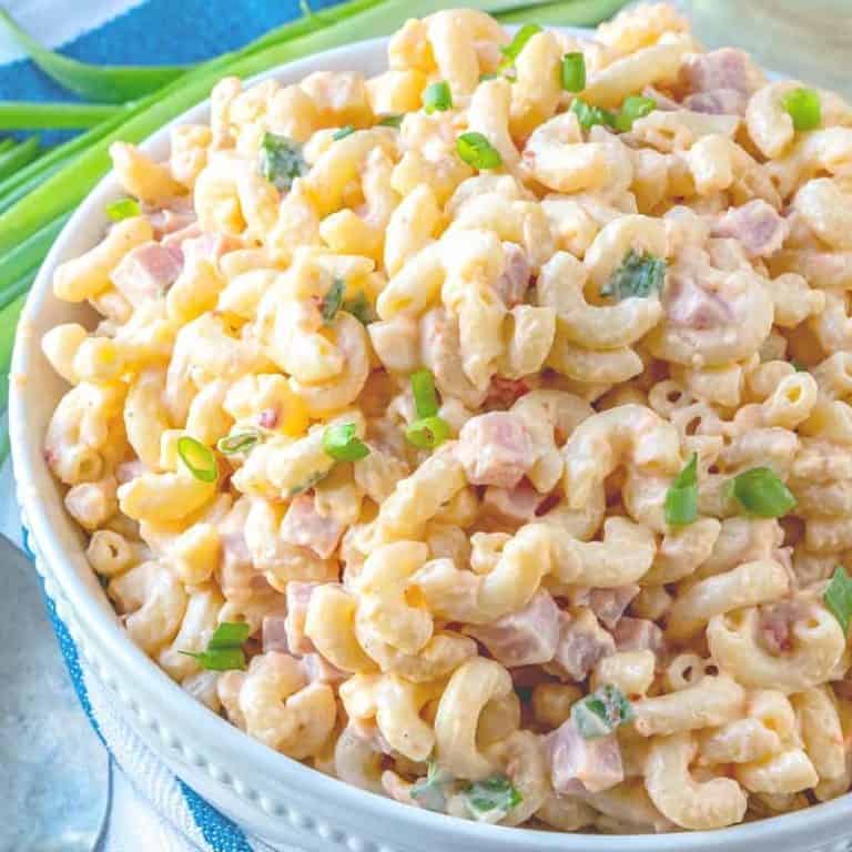 Pimiento Cheese Macaroni Salad (+Video) - The Country Cook