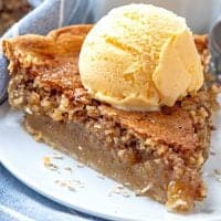 The Best Oatmeal Pie recipe