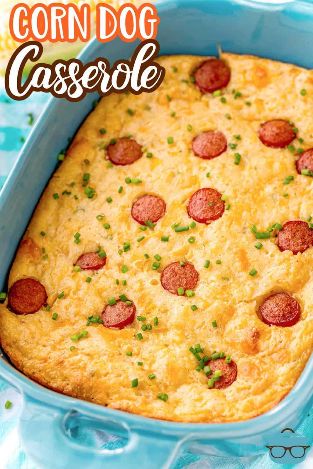 Corn Dog Casserole recipe from The Country Cook.
