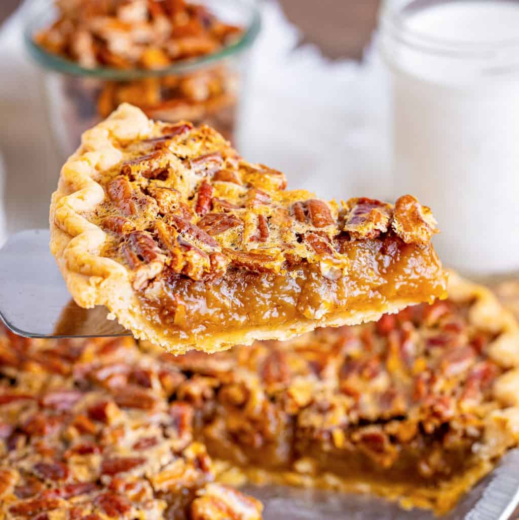 Southern Pecan Pie recipe from The Country Cook.