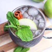 Apple Cider Moscow Mule with Fireball