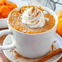 Homemade Pumpkin Mug Cake recipe