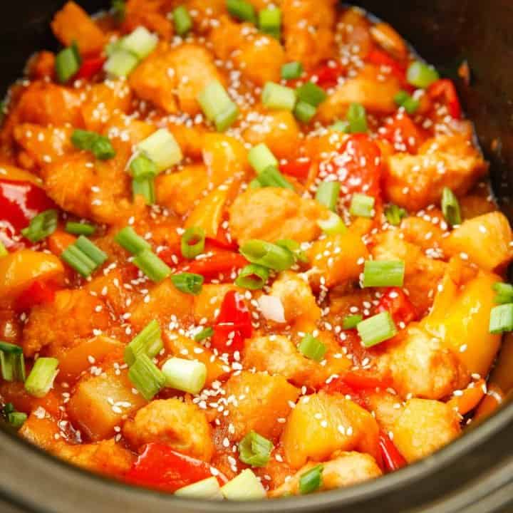 Crock Pot Sweet and Sour Chicken, thumbnail