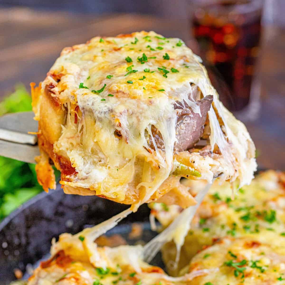 Philly Cheesesteak Rollups