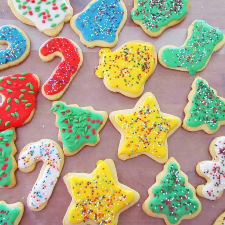 Christmas Cut Out Sugar Cookies