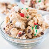 Elf Bait Christmas Snack Mix recipe