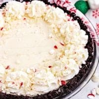 White Chocolate Peppermint Pie recipe