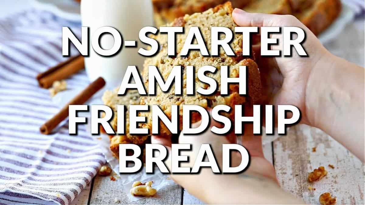 No-Starter Amish Friendship Bread - The Country Cook