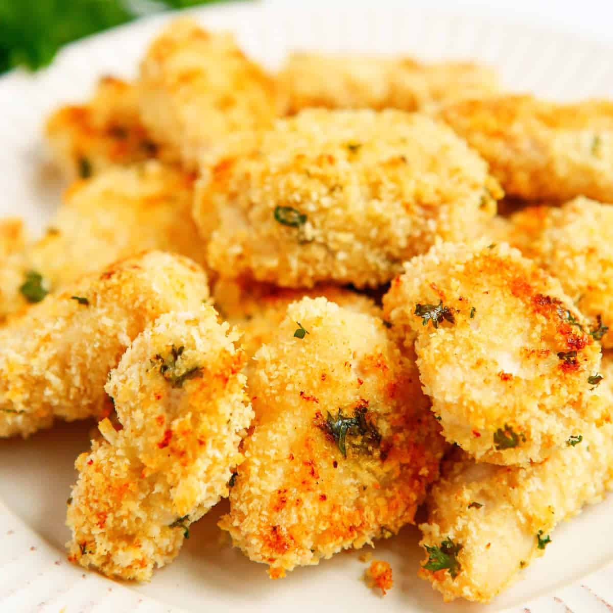 Baked Ranch Chicken Nuggets