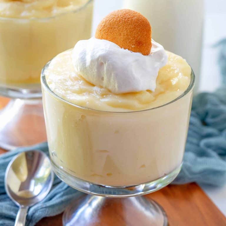 Homemade Vanilla Pudding (+Video)