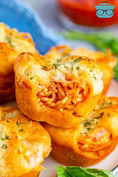 Spaghetti Cups - The Country Cook