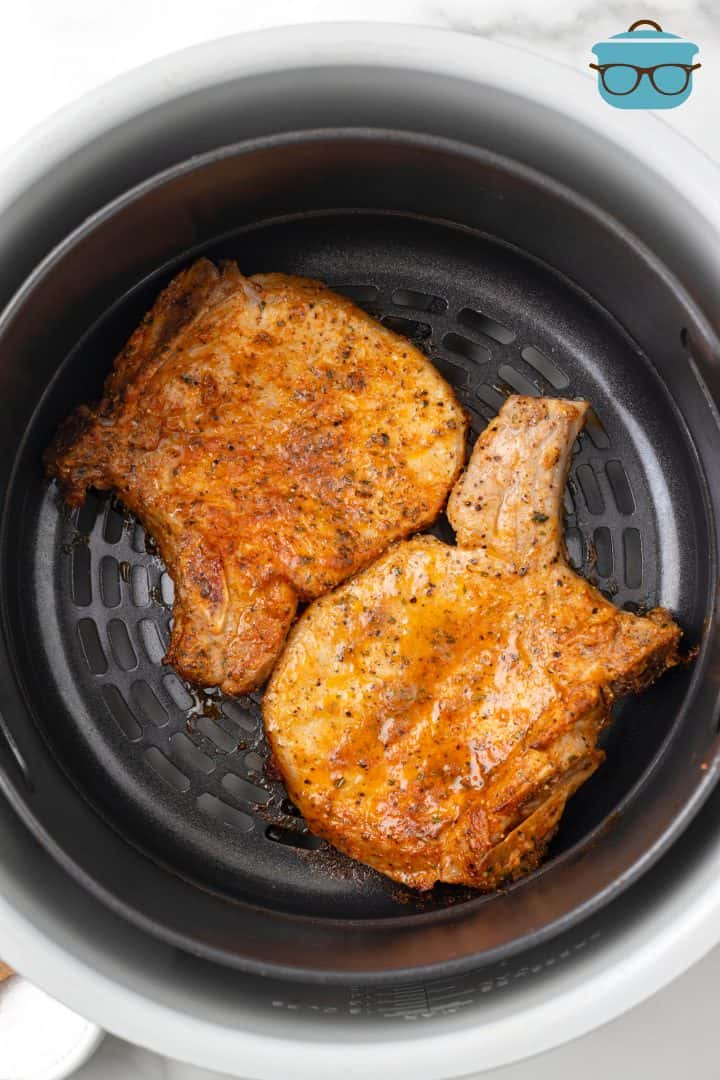 Air Fryer Ranch Pork Chops - The Country Cook