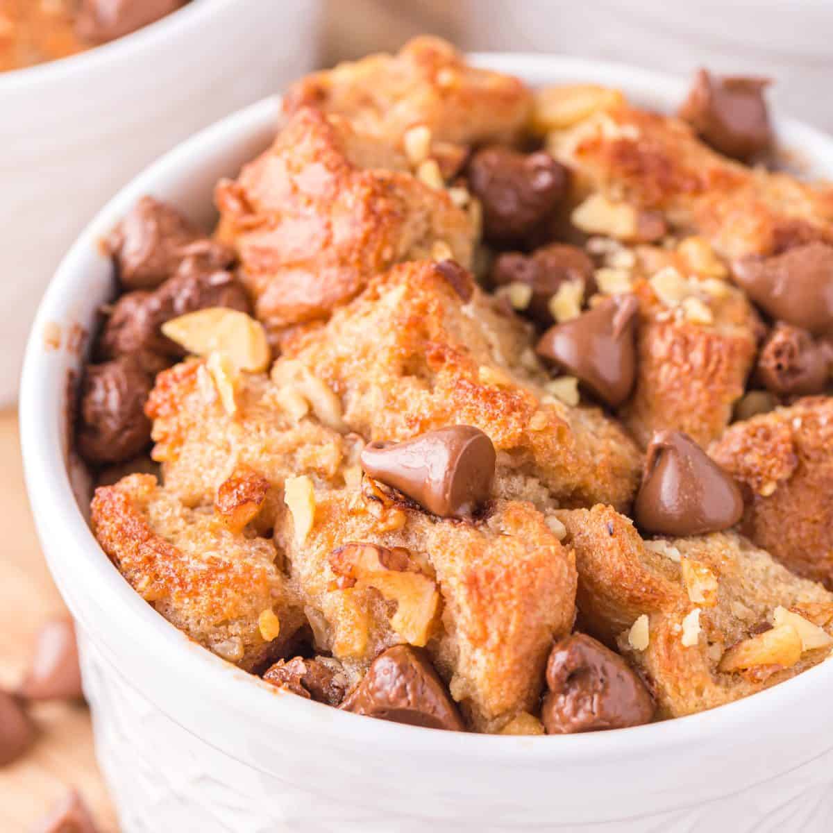 Air Fryer Bread Pudding