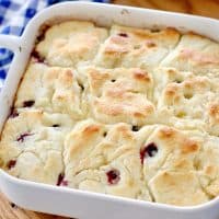 Blueberry Butter Swim Biscuits recipe