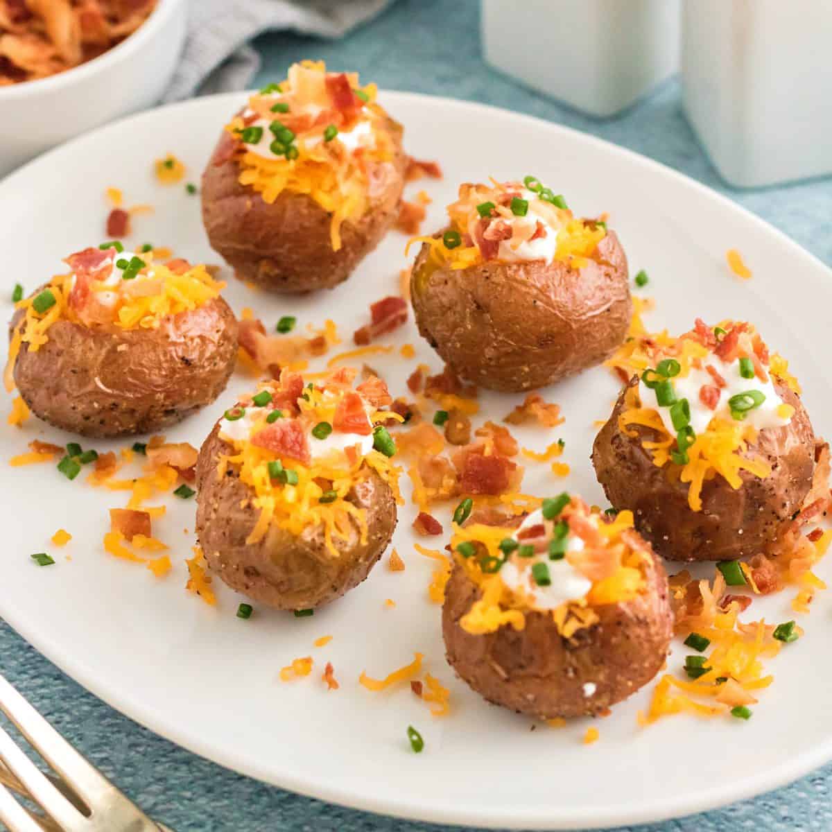 Air Fryer Baby Baked Potatoes