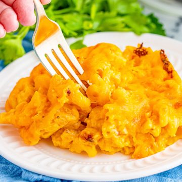 Air Fryer Mac and Cheese - The Country Cook