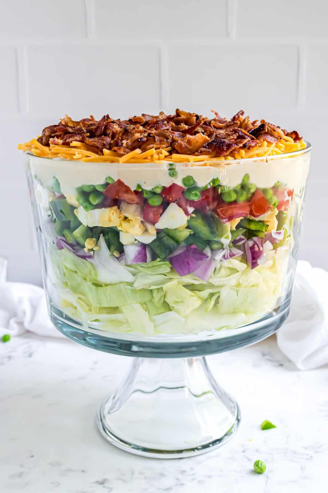 Seven Layer Salad - The Country Cook
