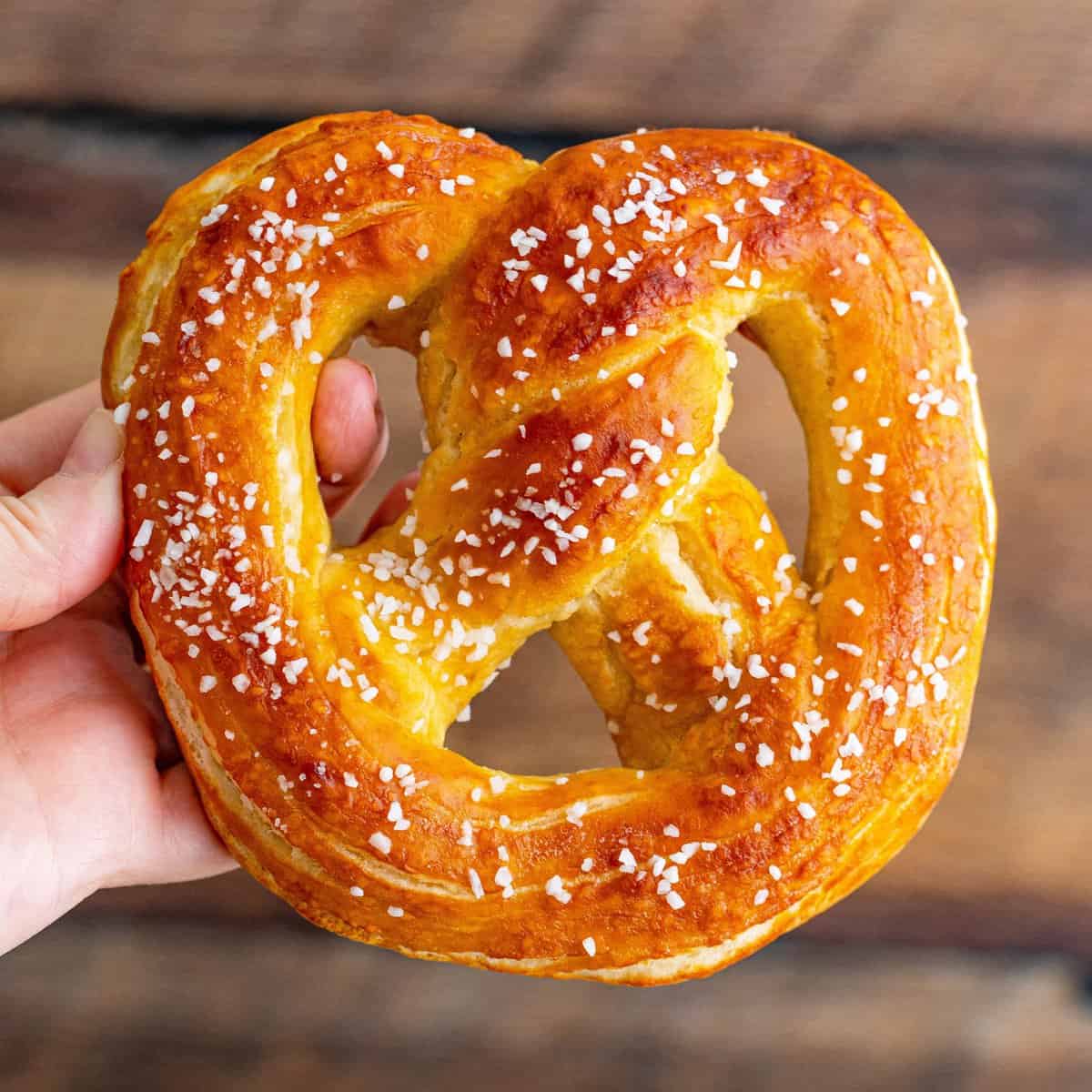 Homemade Soft Pretzels (with Cheese Sauce)