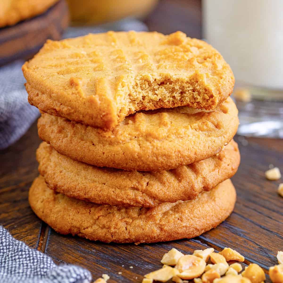 Lunch Lady Peanut Butter Cookies