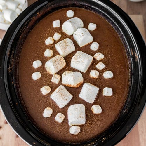 Crock Pot Pumpkin Hot Chocolate - The Country Cook