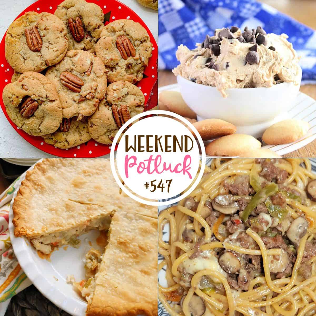 Butter Pecan Cookies – Weekend Potluck #547