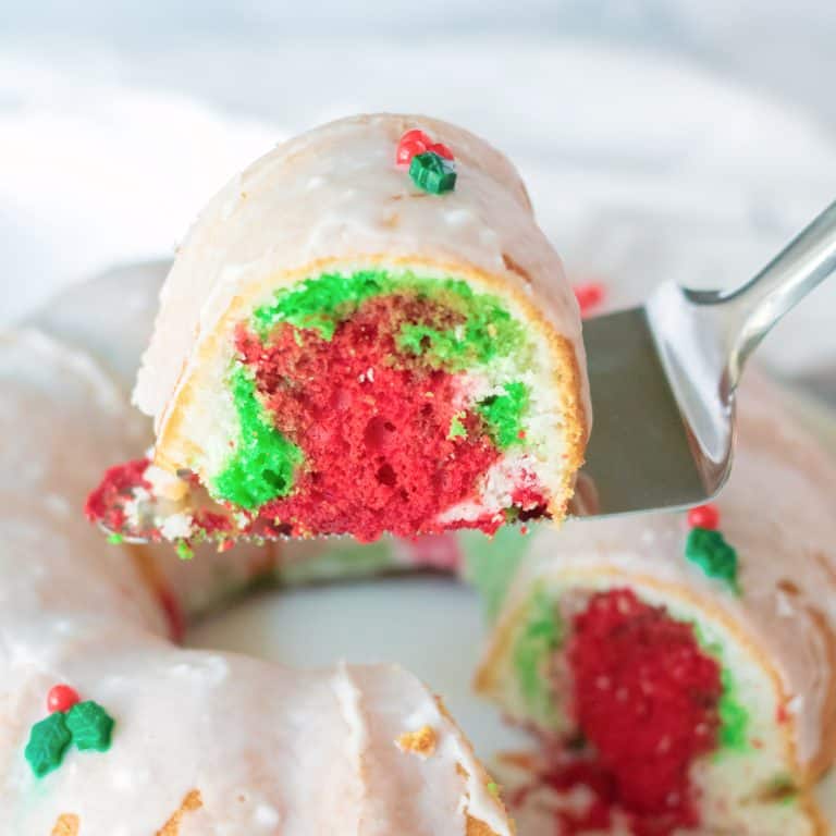 Easy Christmas Bundt Cake recipe.
