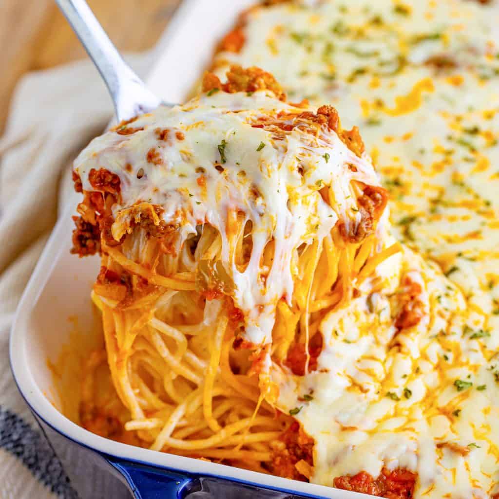 Tik Tok Million Dollar Spaghetti recipe.
