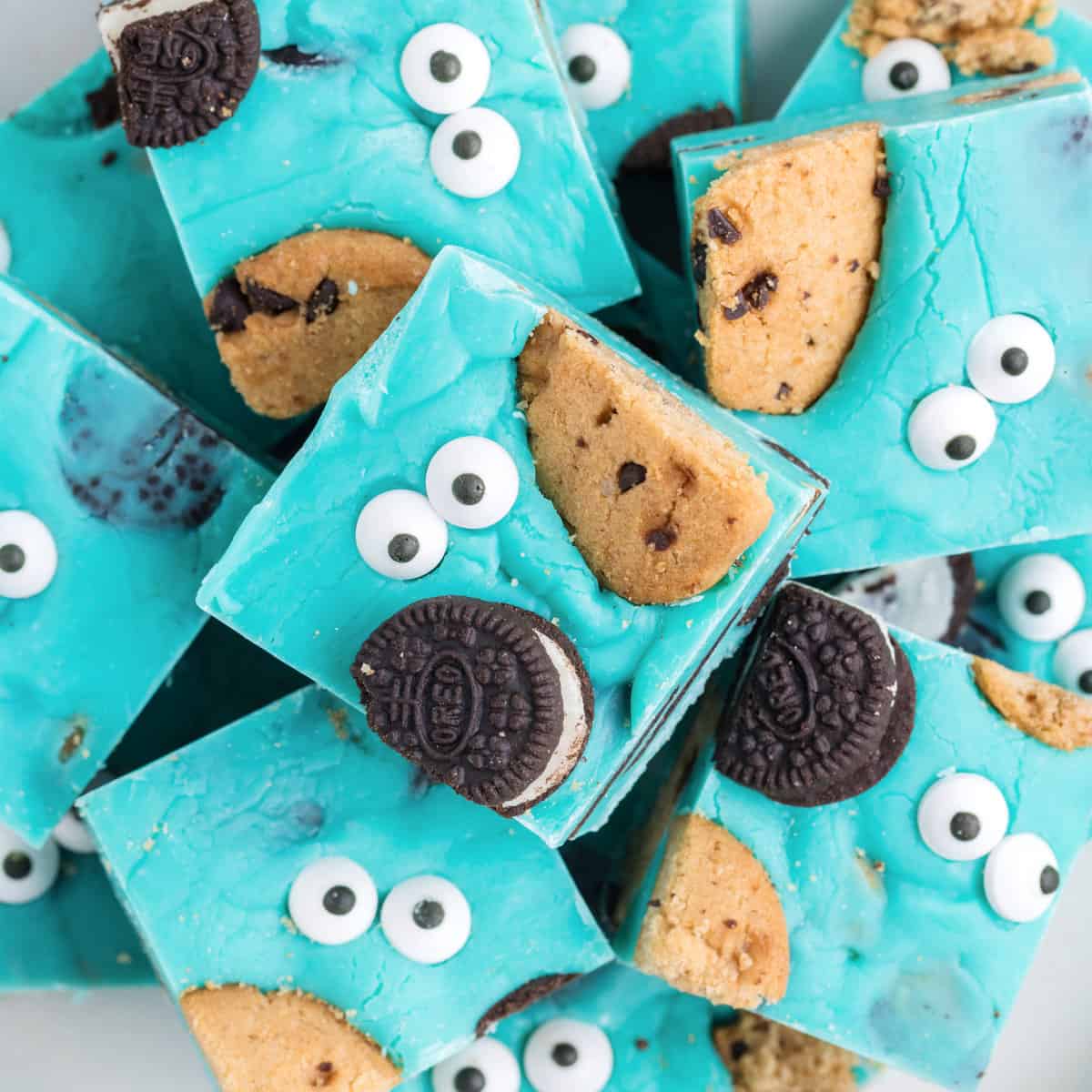 Cookie Monster Fudge