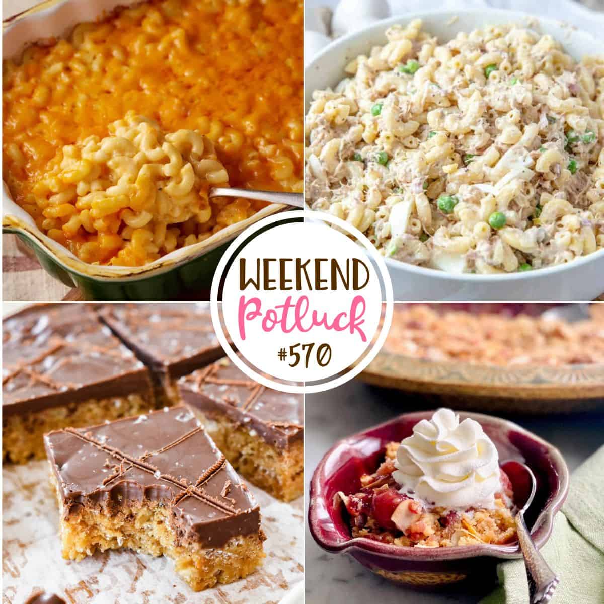 Macaroni Pie – Weekend Potluck #570