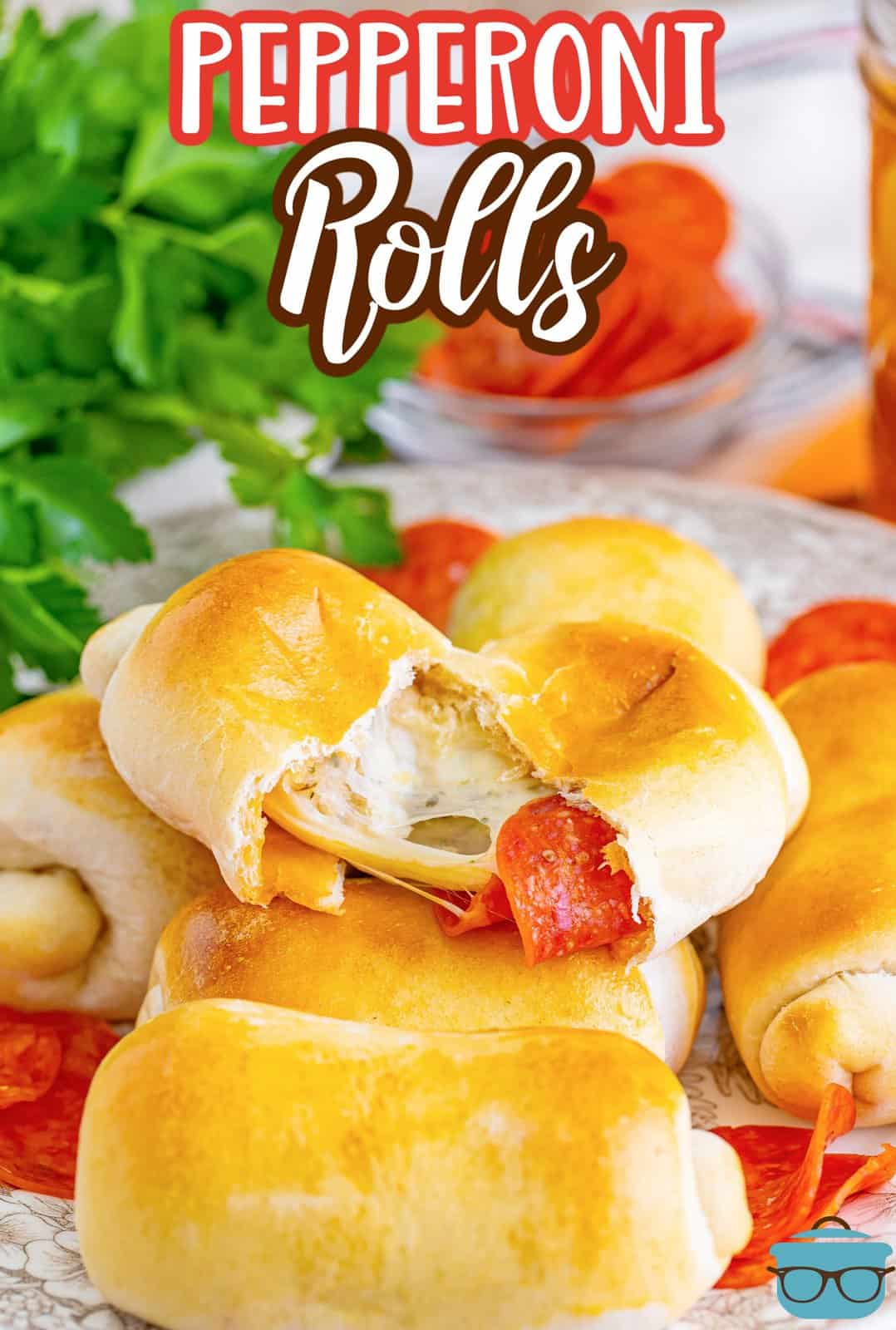 A pile of Pepperoni Rolls.