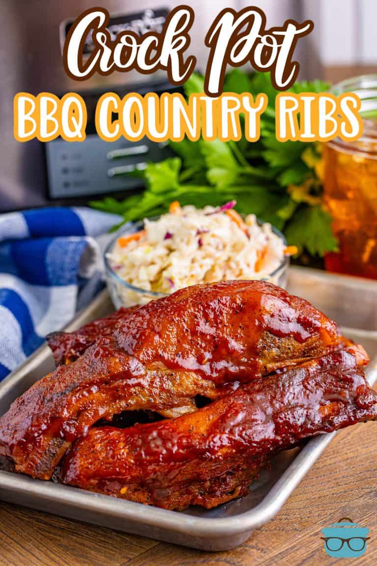 Crock Pot BBQ Country Style Ribs - The Country Cook
