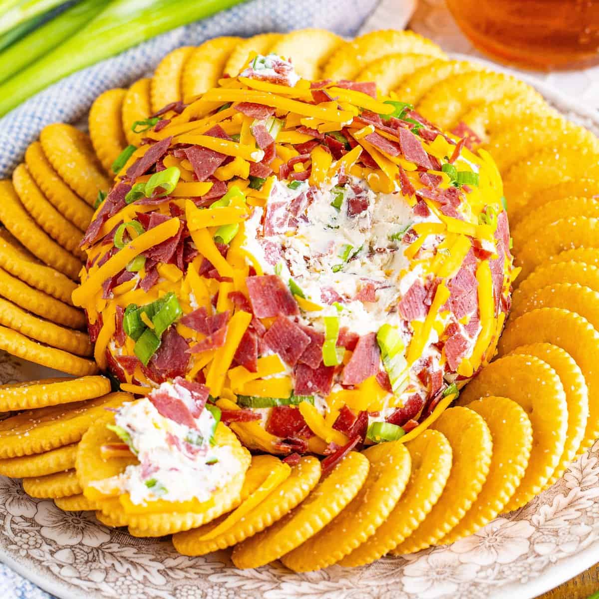 Dried Beef Cheese Ball (+Video)