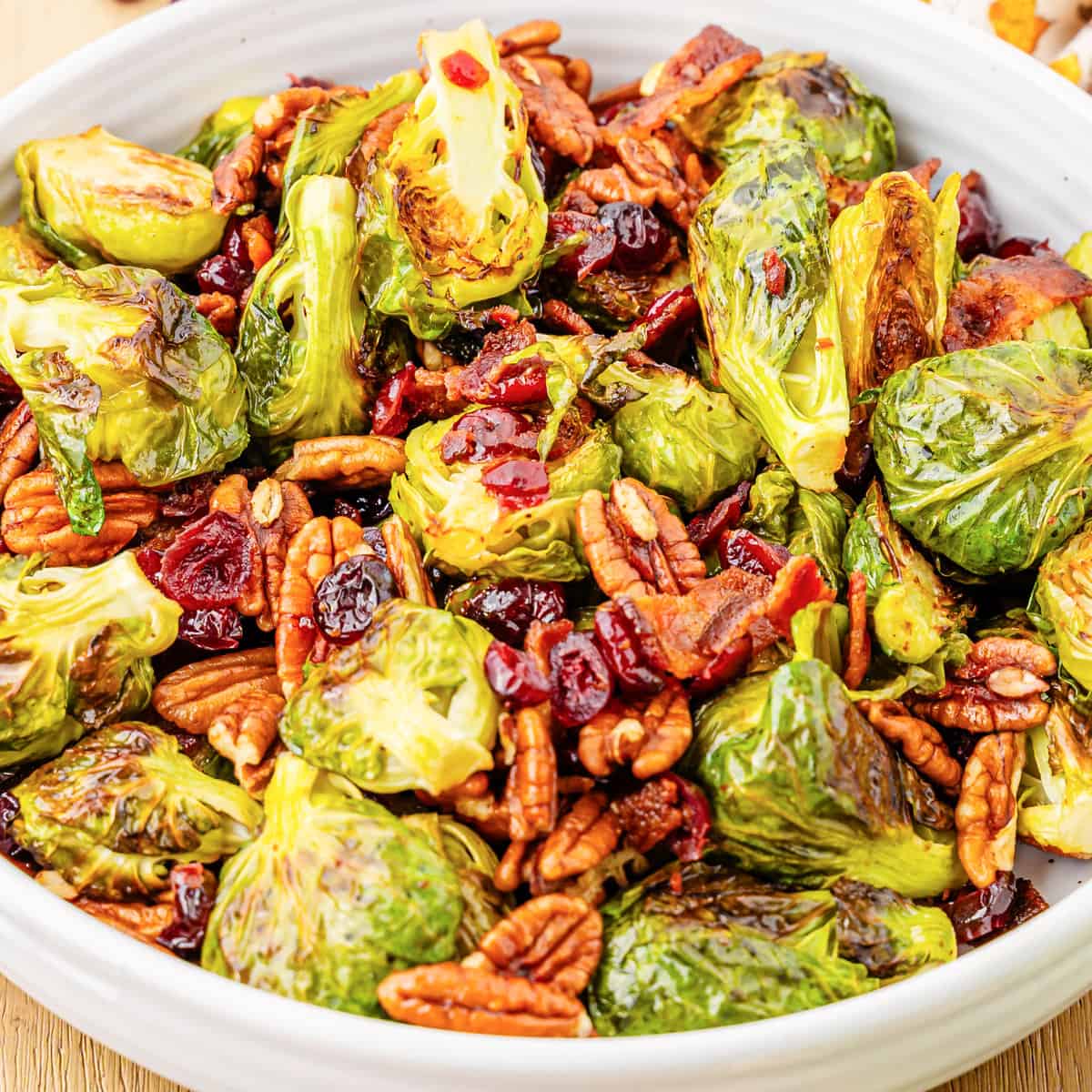Holiday Roasted Brussels Sprouts
