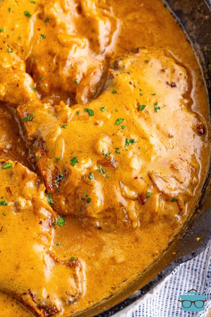 Smothered Pork Chops - The Country Cook