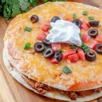 Taco Bell Mexican Pizza Recipe from The Country Cook.