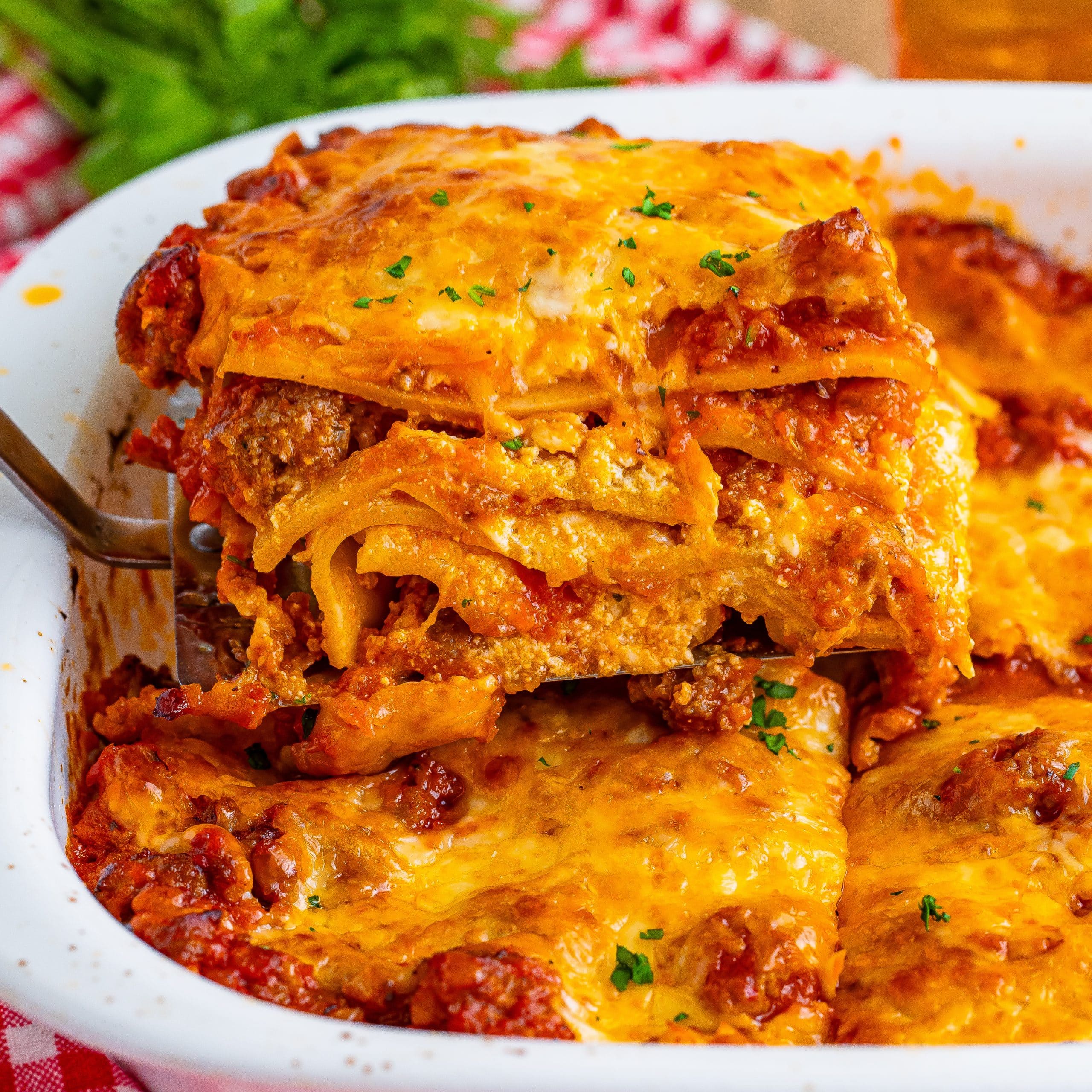 Homemade Lasagna (for Two)