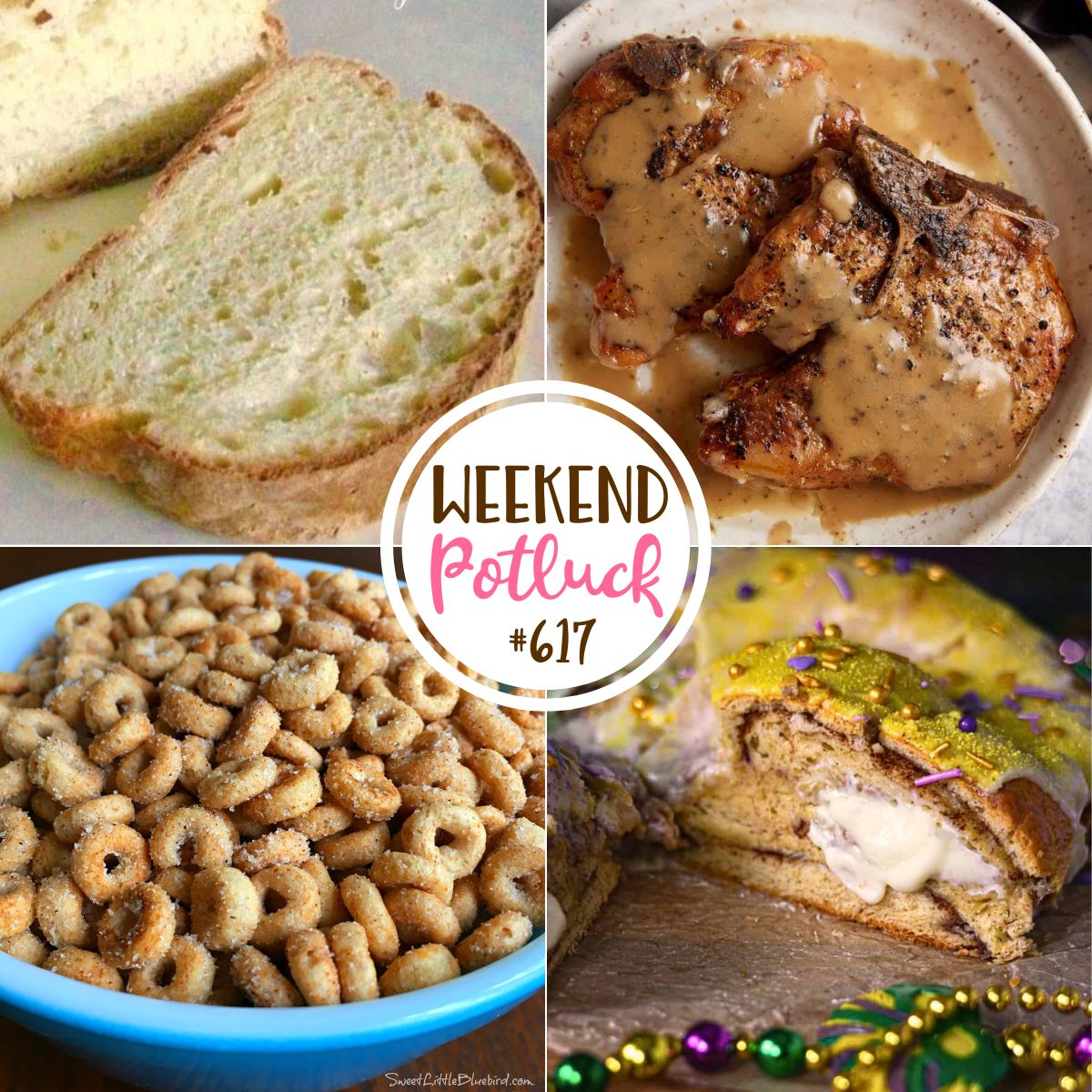 Crusty Italian Bread – Weekend Potluck #617