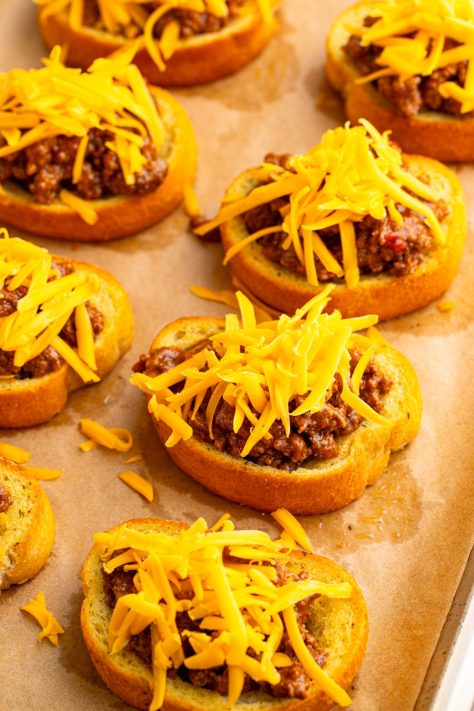 Meat and cheese on Texas toast.