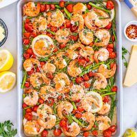 Sheet Pan Shrimp Scampi recipe.